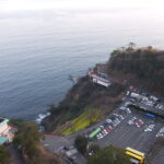 熱海城からの俯瞰02駐車場