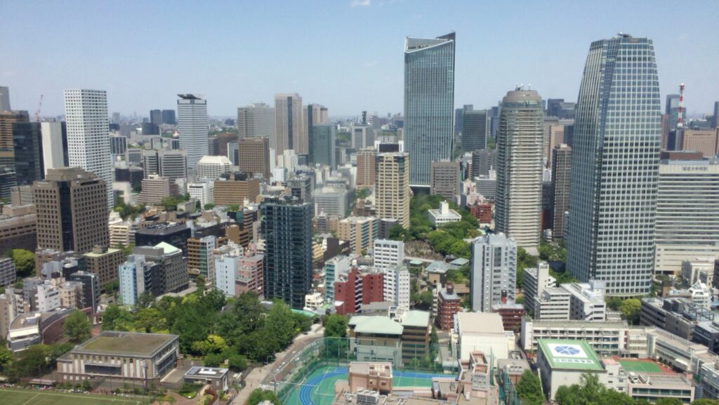 東京の街俯瞰_10