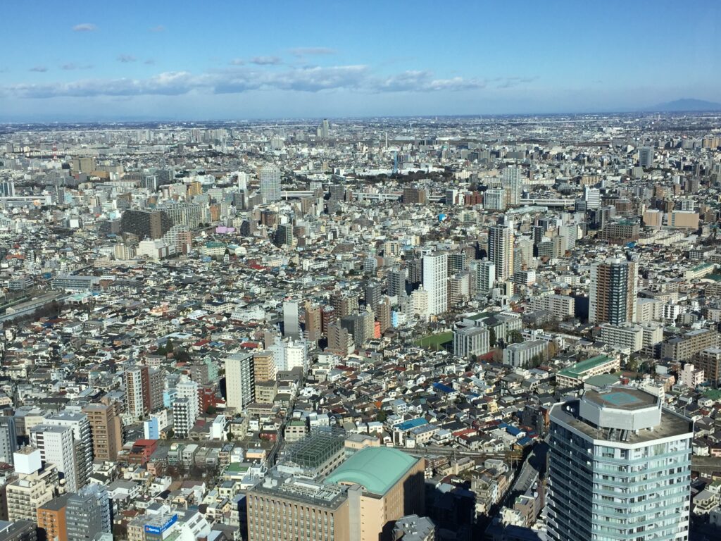 東京の街俯瞰_サンシャイン60_14