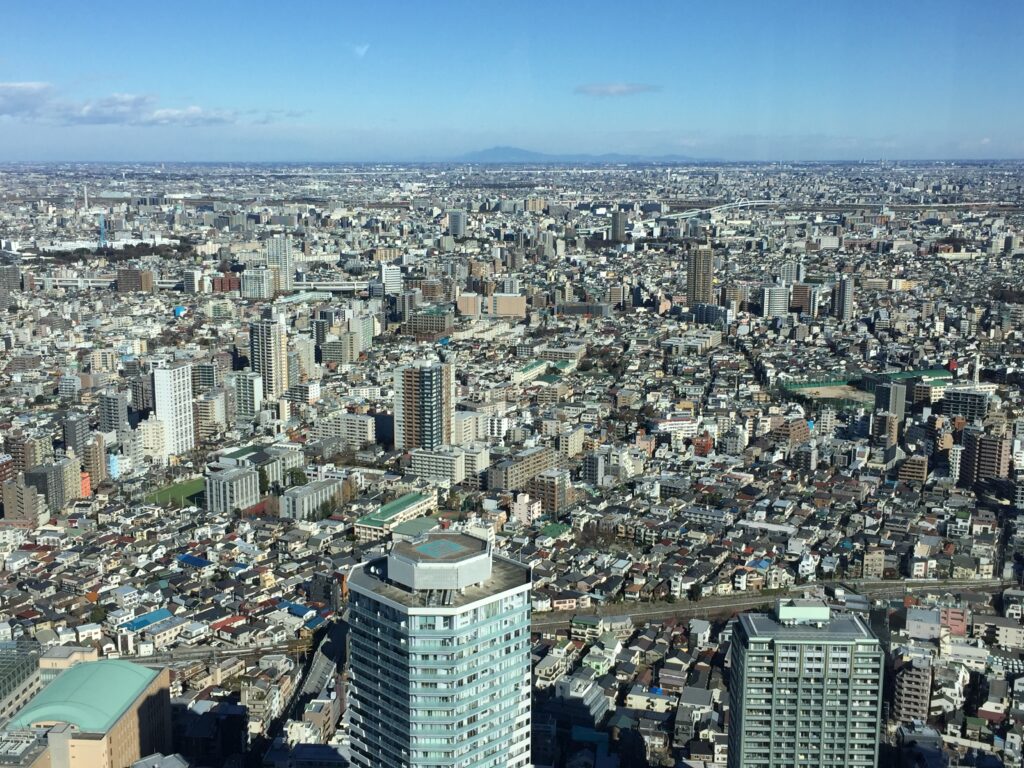 東京の街俯瞰_サンシャイン60_15